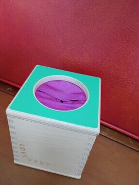 Lovevery Magic Wooden Tissue Box Montessori Baby Toy